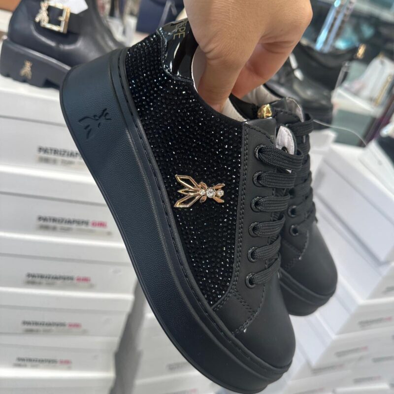 Patrizia Pepe Sneaker PPJ 904 vitello nero
