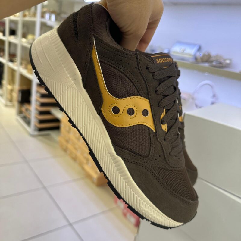 Saucony Eclipse Brown/cream Brun creme