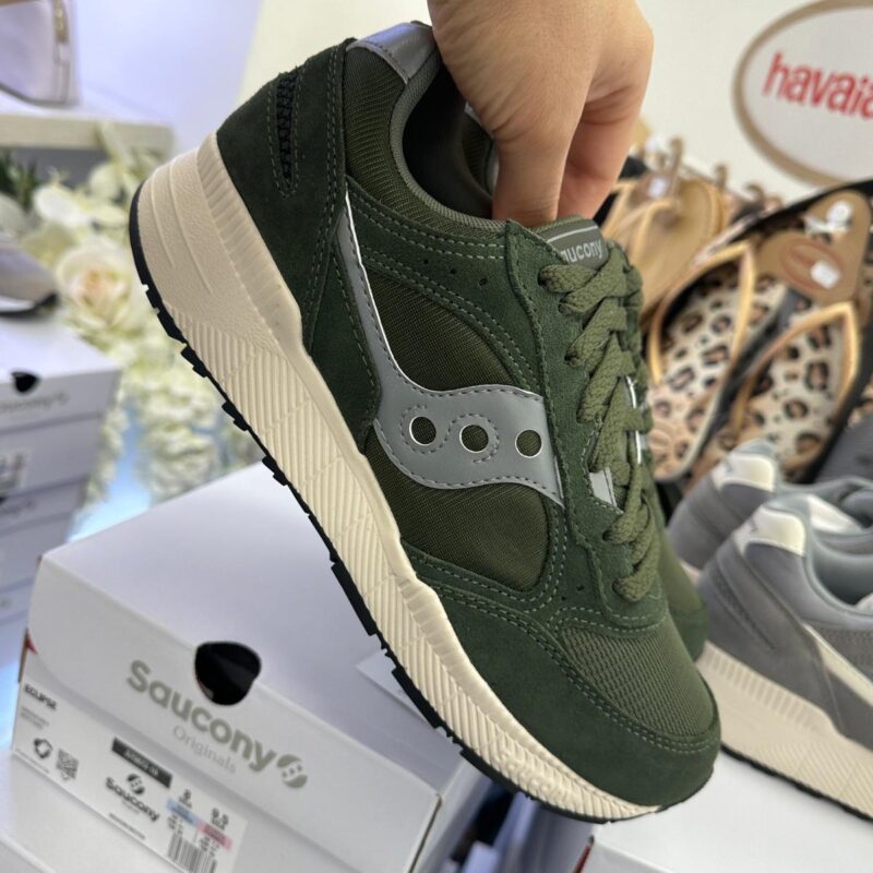 Saucony Eclipse Green Grey