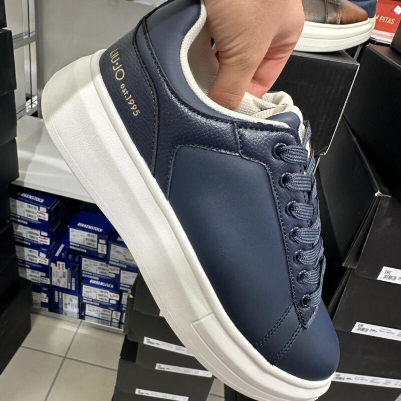 BIG 05 - SNEAKER CALF LEATHER/TUMBLED BLUE