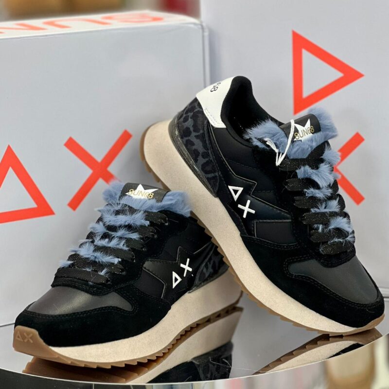 SUN 68 STARGIRL ANIMAL NERO