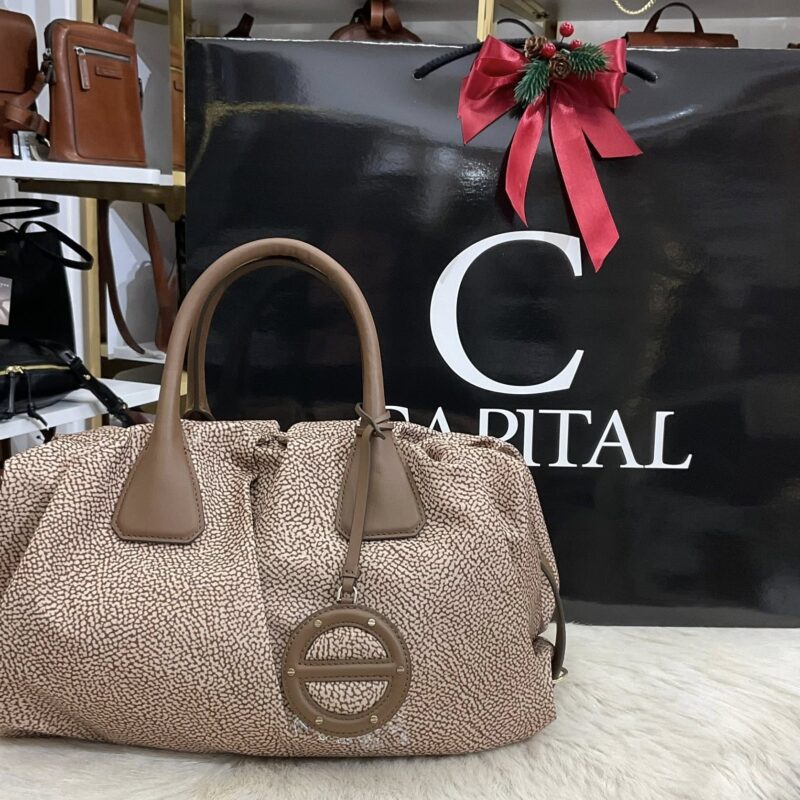 Borbonese borsa a mano con tracolla style 91010216