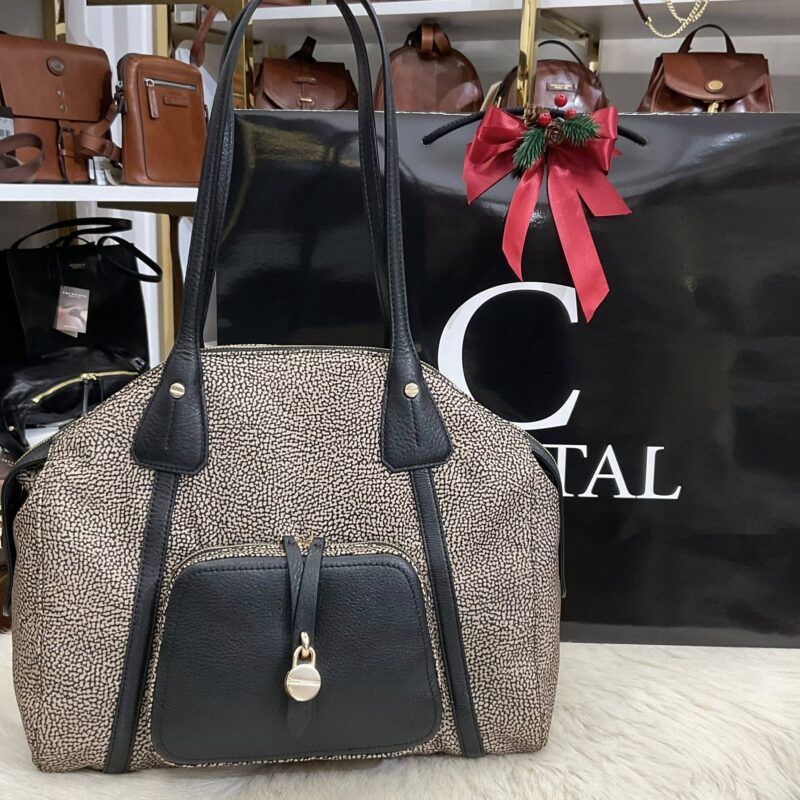 Borbonese borsa a spalla style 91010198