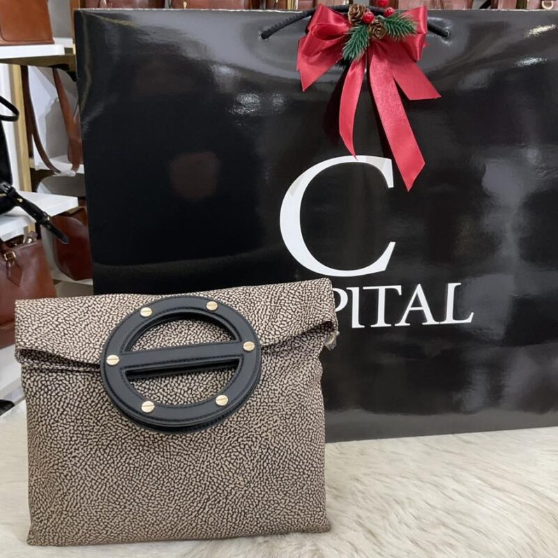 Borbonese bosra a mano con tracolla style 91010217