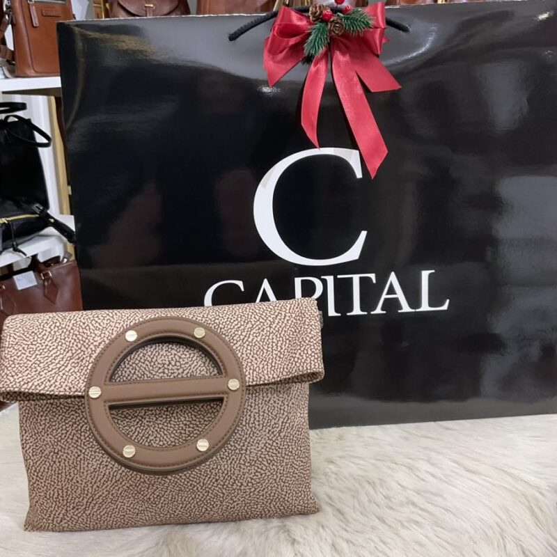 Borbonese bosra a mano con tracolla style 91010217