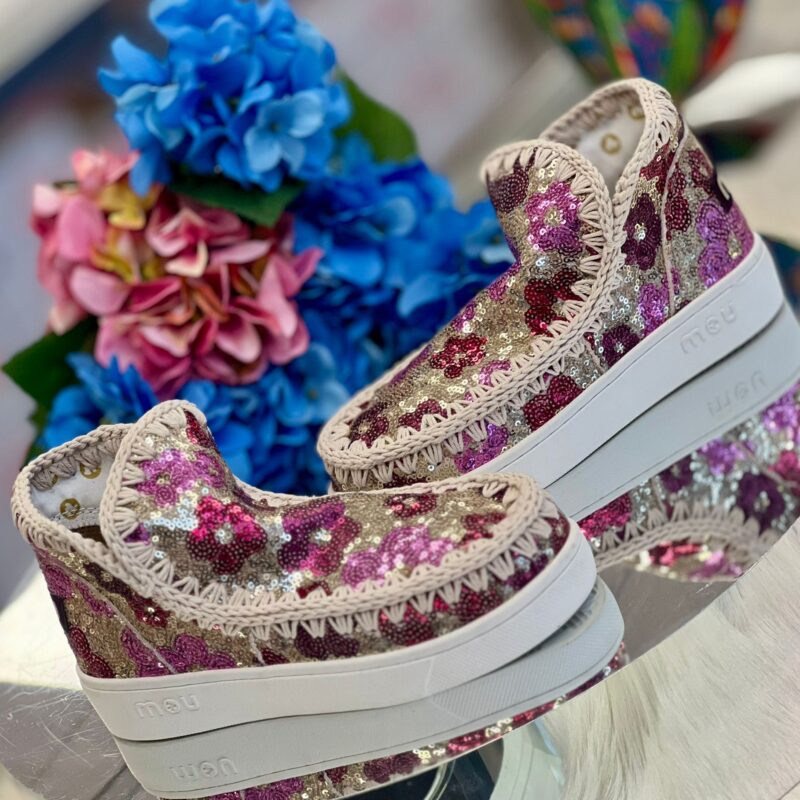 MOU summer sneaker whit sequins