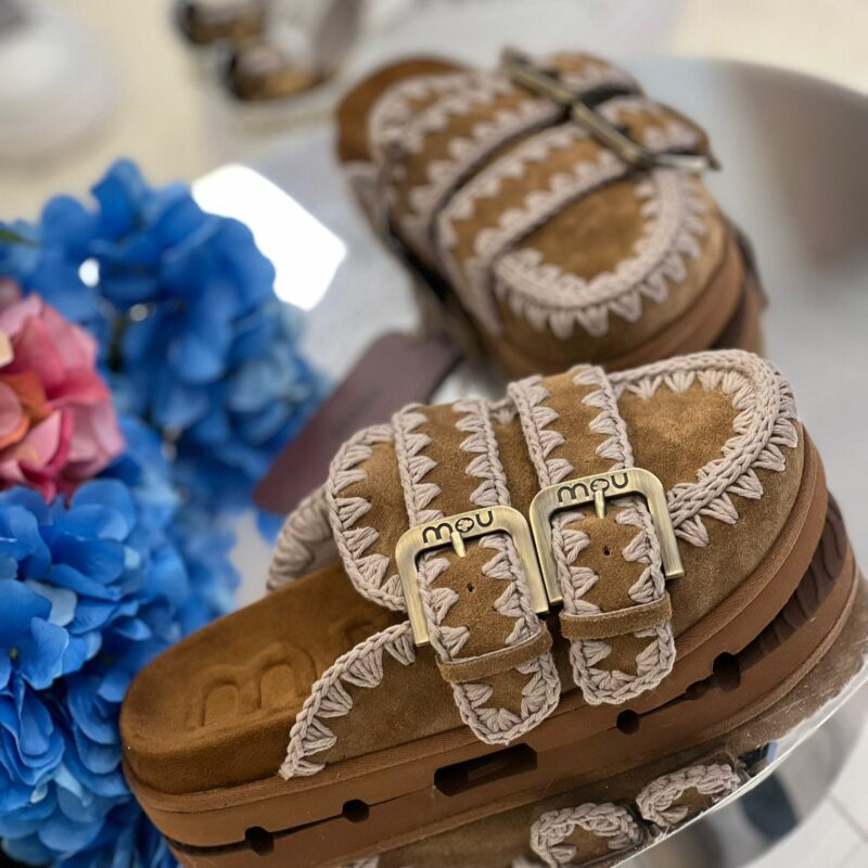 Mou Low bio sabot two buckles